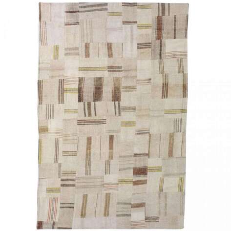 Liviadora Kilim Patchwork Halı Krem - 3