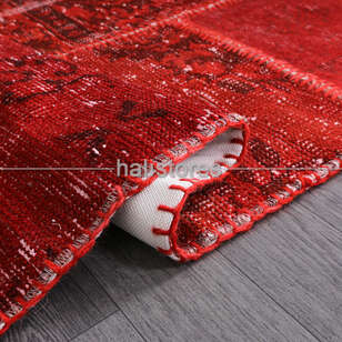 Liviadora Kırmızı Patchwork Halı (5)