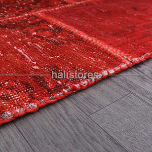 Liviadora Kırmızı Patchwork Halı (6)