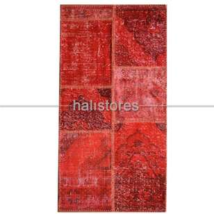 Liviadora Kırmızı Patchwork Halı (2)