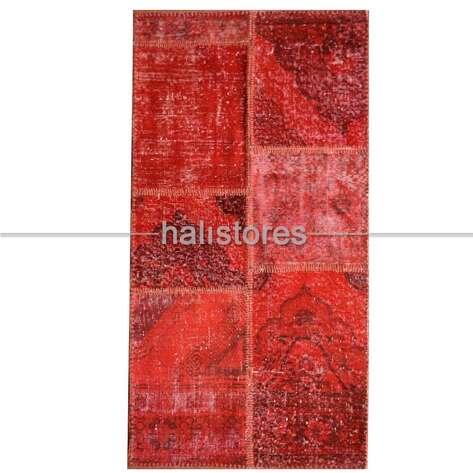 Liviadora Kırmızı Patchwork Halı - 2