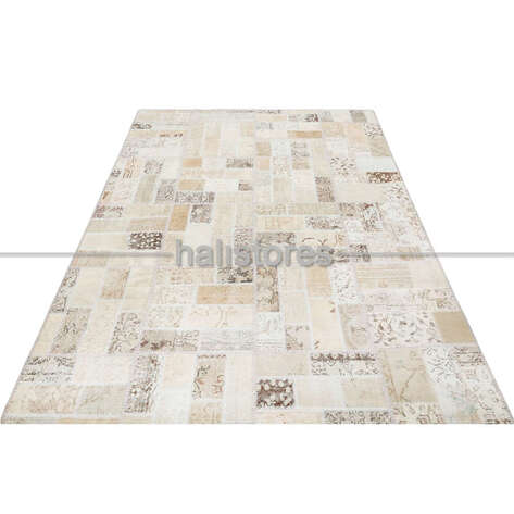 Liviadora Krem Patchwork Halı Art MD4076 - 3