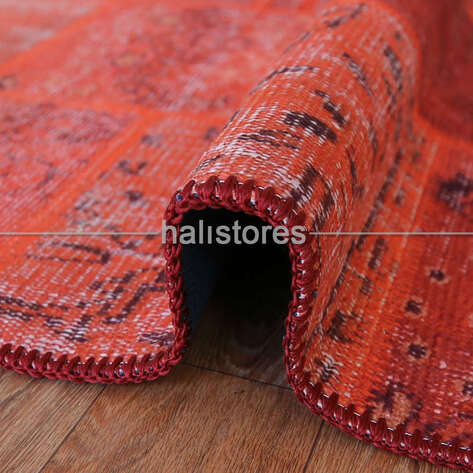 Liviadora Patchwork Desenli Turuncu Halı - 3