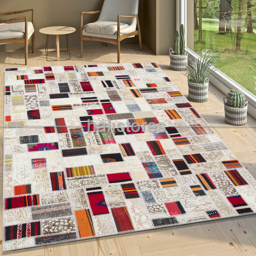 Liviadora Patchwork Halı Art MD4077