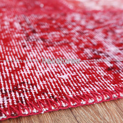Liviadora Patchwork Halı Bordo - 4