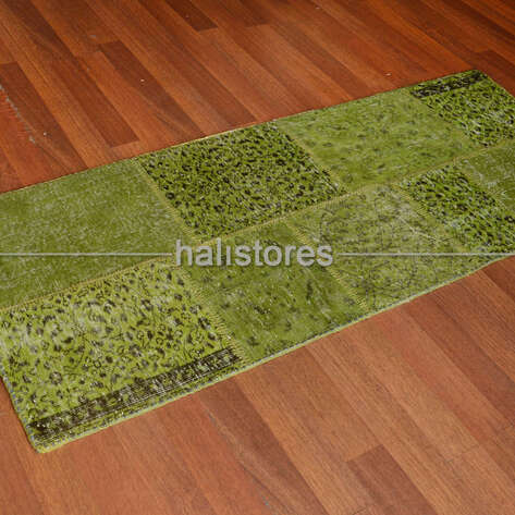 Liviadora Patchwork Halı Fıstık Yeşili - 2