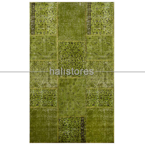 Liviadora Patchwork Halı Fıstık Yeşili - 3