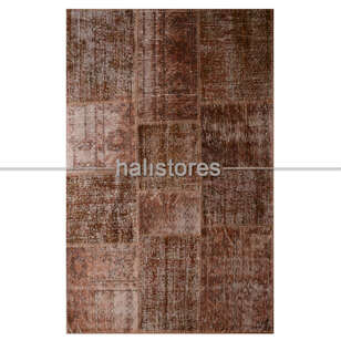 Liviadora Patchwork Halı Kahverengi (3)