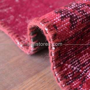 Liviadora Patchwork Halı Koyu Vişne (6)