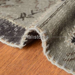 Liviadora Patchwork Halı Kübik Bej Koyu Kahve (4)