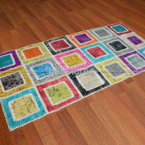 Liviadora Patchwork Halı Kübik Multi - 2
