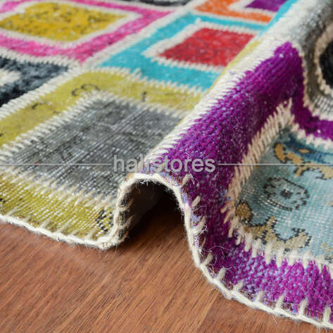 Liviadora Patchwork Halı Kübik Multi - 4