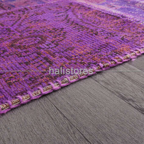Liviadora Patchwork Halı Mor - 6