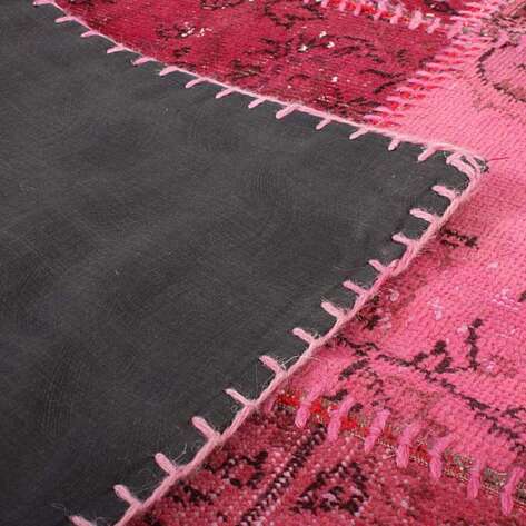Liviadora Patchwork Halı Pembe - 4