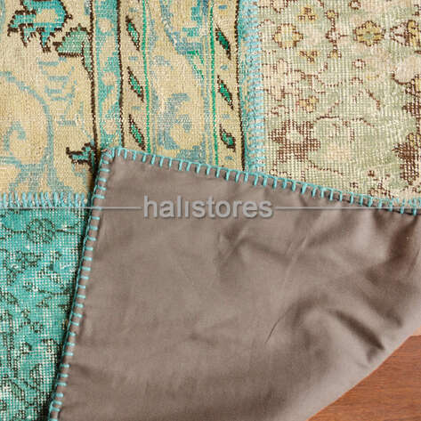 Liviadora Patchwork Halı Petrol Yeşili - 7