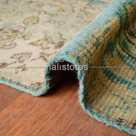 Liviadora Patchwork Halı Petrol Yeşili - 4