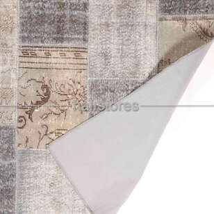 Liviadora Patchwork Halısı Gri-Bej (3)
