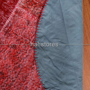 Liviadora Patchwork Yuvarlak Halı Cross Kırmızı (6)