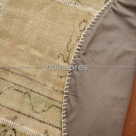 Liviadora Patchwork Yuvarlak Halı Krem - 6