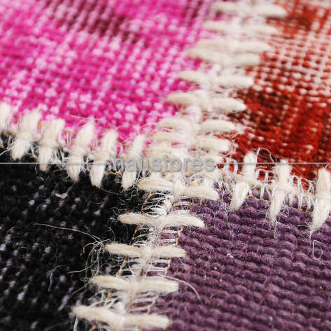 Liviadora Patchwork Yuvarlak Halı Kübik Multi - 4