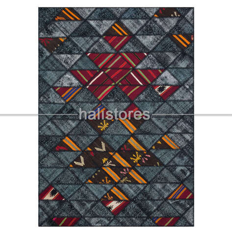 Liviadora Tasarım Patchwork Halı Art MD4071 - 2
