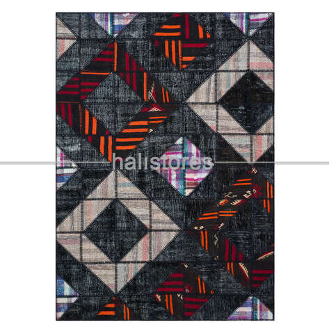 Liviadora Tasarım Patchwork Halı Art MD4074 - 2