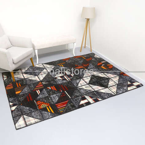 Liviadora Tasarım Patchwork Halı Art MD4074 - 1