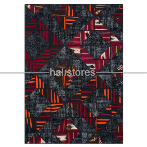 Liviadora Tasarım Patchwork Halı Art MD4078 - 2
