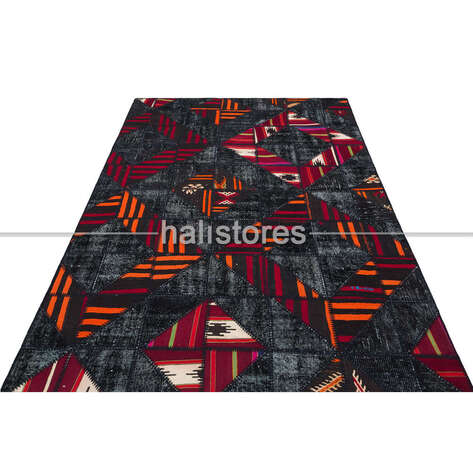 Liviadora Tasarım Patchwork Halı Art MD4078 - 3