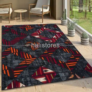Liviadora Tasarım Patchwork Halı Art MD4078 (1)