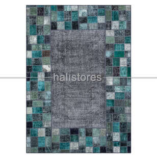 Liviadora Vintage Patchwork Halı Art MD4084 (2)