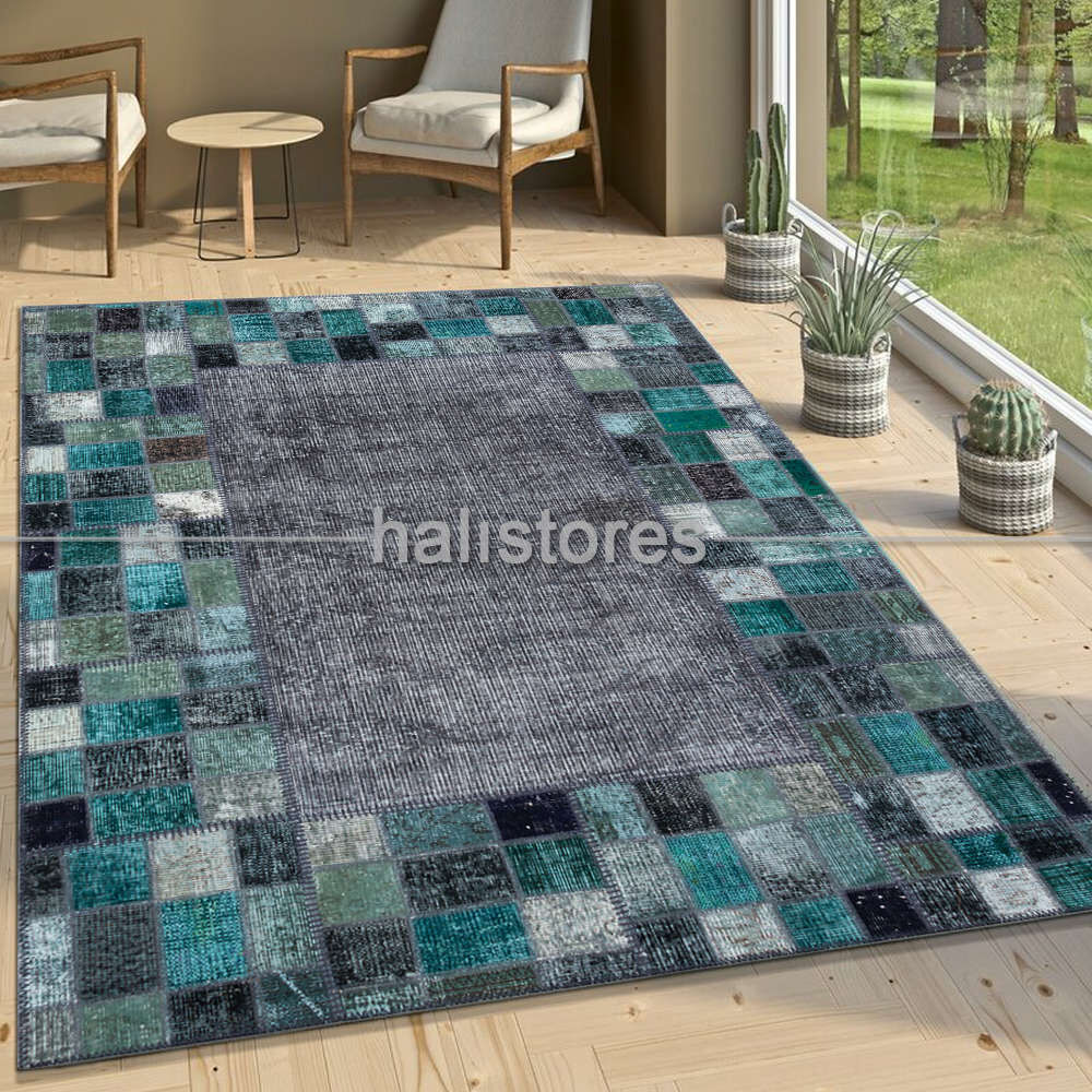 Liviadora Vintage Patchwork Halı Art MD4084