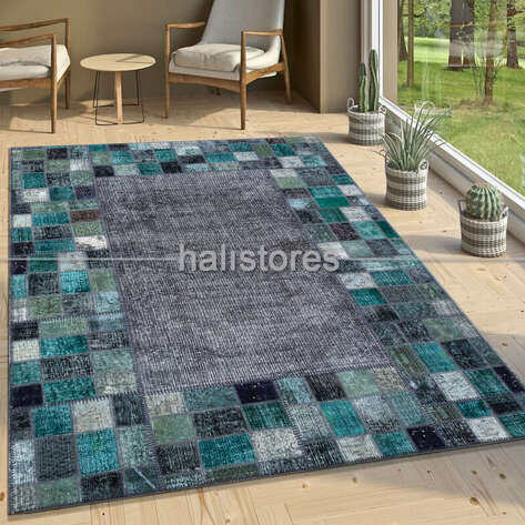 Liviadora Vintage Patchwork Halı Art MD4084 - 1