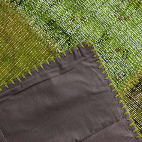 Liviadora Yeşil Patchwork Halı - 6
