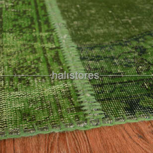 Liviadora Yuvarlak Patchwork Halı Çimen Yeşil (3)