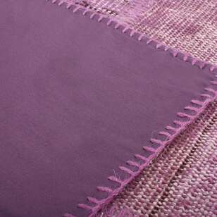 Liviadora Yuvarlak Patchwork Halısı Lila (4)