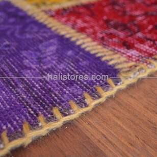Liviadora Yuvarlak Patchwork Halısı Multi (4)