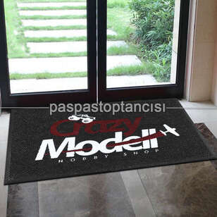 Mağazalar için Logolu Halı Paspas (1)