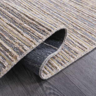 Makinede Yıkanabilir Şönil Dokuma Kilim Bej 8703 (4)