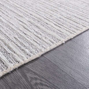 Makinede Yıkanabilir Şönil Dokuma Kilim Beyaz 8706 (5)