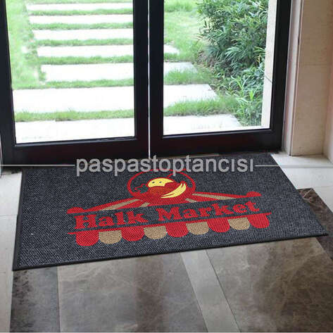 Marketler için Logolu Paspaslar - 1