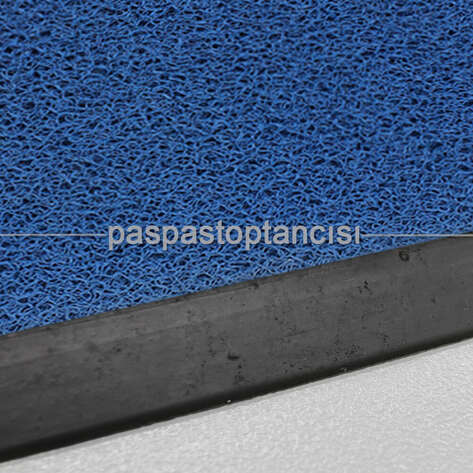Mavi Kıvırcık Paspaslı Kauçuk Hijyen Paspas - 3
