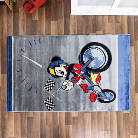 Mickey Bike Çocuk Halısı - 2