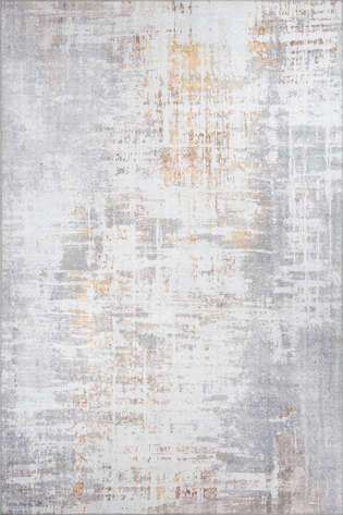 Modern Art Dokuma Taban Dekoratif Gri Halı HS 233 - 2