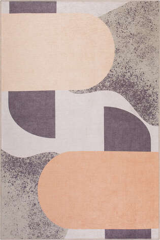 Modern Art Şönil Dokuma Pamuk Polyester Renkli Halı HS 401 - 2