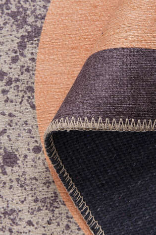 Modern Art Şönil Dokuma Pamuk Polyester Renkli Halı HS 401 - 3