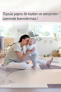 Modern Art Şönil Dokuma Pamuk Polyester Renkli Halı HS 401 (7)