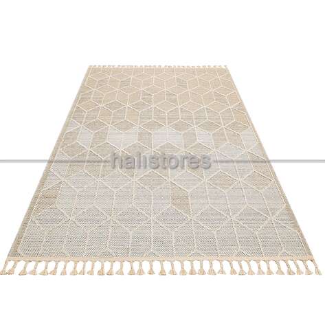 Modern Desenli Bej Halı Soho SH 03 - 2