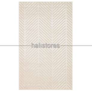 Halıstores - Modern Desenli Bej Halı Zenith ZNT 04 Dyed