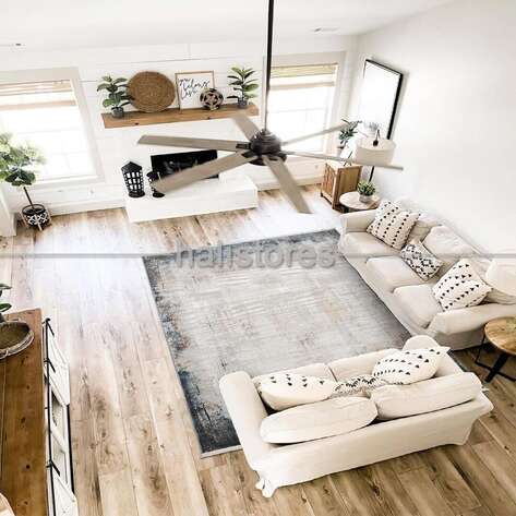 Modern Desenli Bej Salon Halısı Spectre 651 - 2